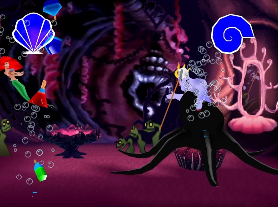 Disney's The Little Mermaid II - геймплей игры на PlayStation